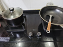 美的（Midea）家用猛火灶燃气灶双灶台大火力灶具双眼灶炉灶 天然气灶台式嵌入式台嵌两用煤气灶双灶液化气炉具 【全新升级】5.2KW猛火灶Q310 液化气5.0 （罐装液化气灶） 实拍图