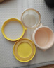 皇宠大眼萌宝宝辅食碗 儿童注水保温碗吸盘碗 PPSU双内胆碗保温饭盒黄 实拍图