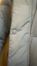 MUJI男式轻量羽绒便携式夹克男士羽绒服25年冬季男款男装外套AD0XMA5A 烟熏蓝色 S （165/84A） 实拍图