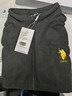 U.S. POLO ASSN.马甲男抓绒摇粒绒春秋立领无袖背心男装外套黑色3XL 实拍图