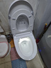 九牧（JOMOO）轻智能马桶家用虹吸无水压限制恒温座圈一级水效抗菌坐便器 SQ8640【脚感翻盖】无棱内壁 305坑距(290-390以内选择) 实拍图