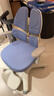 护童（Totguard）儿童学习椅可调节升降学生四背坐姿椅  G985Ultra_奇思蓝 含脚踏 实拍图