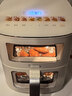 美的（Midea）空气炸锅0氟涂层2025新款上下双热源免翻面 家用大容量6.5L 可视窗口空气炸锅烤箱蒸烤一体KZC6520 实拍图