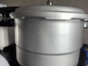 双喜高压锅铝合金燃气电磁炉通用防爆家用压力锅28CM/11.5L【蒸格款】 实拍图