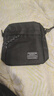 男士单肩包多层小背包轻便通勤休闲户外男斜挎包 黑色 实拍图