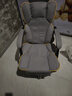 奥伦福特 电脑椅办公椅子电竞椅家用人体工学椅老板椅主播靠背椅皮革转椅 工学椅-灰+搁脚+乳胶【二代】 实拍图