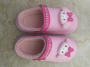 幸福玛丽（Cheerful Mario）美乐蒂儿童拖鞋女孩冬季可爱毛毛公主女童棉拖鞋室内家居宝宝棉鞋 实拍图