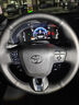 淄客适用丰田真皮手缝方向盘套卡罗拉雷凌荣放凯美瑞亚洲龙锋汉威兰达 头层牛皮 小牛皮黑皮侧孔黑线 实拍图