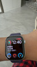 Apple/苹果 Watch S11 智能手表GPS款46毫米银色铝金属表壳雾紫色运动型表带S/M MEVW4CH/B 实拍图