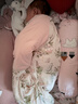威尔贝鲁（WELLBER）恒温睡袋婴幼儿1-3岁竹棉睡衣秋冬儿童宝宝防踢被子加厚棉 绮梦M 实拍图