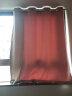 梦达莱窗帘免打孔伸缩杆一整套窗帘成品全遮光客厅卧室简易门帘防风保暖 浅粉色+米 适用宽1.6-2.1米【窗帘高1.8米】 实拍图