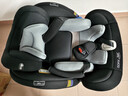 初婴贝儿童安全座椅汽车用0-4-12岁婴儿宝宝车载可坐可躺i-Size通风加热 悦享版黑+通风加热+支撑腿+遮阳棚+175°躺 实拍图