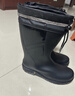 大嘴猴（paul frank）男士雨鞋中筒水鞋防水防滑外卖骑手专用厚底耐磨胶鞋黑41偏大一码 晒单实拍图