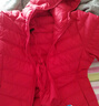 鸭鸭佟丽娅同款轻薄羽绒羽绒服女新款短款修身城市轻户外秋冬外套KXM 中国红色 L 实拍图