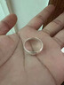 BJYLS999足银戒指女男素圈食指环小众开口纯银尾戒饰品生日礼物送女友 【999足银】极简素圈戒指-女款 实拍图
