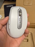 罗技（Logitech）大师系列 MX Anywhere 3S 静音鼠标 无线蓝牙双模鼠标 商务办公 便携鼠标 太空银 接收器另购 实拍图