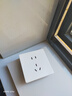德力西（DELIXI）开关插座面板 815系列 10A正五孔插座10只装  实拍图