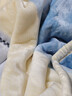 水星家纺毛毯冬季加厚加绒A类拉舍尔毯子双层铺床盖毯可机洗6.4斤200×230 实拍图