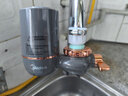 美的（Midea）净水器水龙头过滤器家用自来水滤水器直饮前置过滤器厨房卫生间通用除水垢除余氯双出水可清洗滤芯 一机三芯【两年免换滤芯】 实拍图