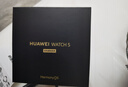 HUAWEI WATCH 5 46mm基础款深锖色不锈钢表壳苍穹黑首创X-TAP智感窗eSIM通信手表华为智能手表watch5 实拍图