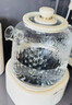 小熊（Bear）全玻璃养生壶 纯玻璃多功能恒温壶 办公室轻音炖煮花茶 1L YSH-J10D1 实拍图