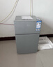 奥克斯（AUX）家用双门迷你小型冰箱 冷藏冷冻保鲜小冰箱 宿舍租房节能电冰箱 【国家补贴】BCD-24K118 基础款 银色 实拍图