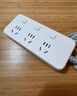 公牛（BULL）分控插座/插线板/插排/排插/接线板/拖线板  3C认证  3位分控全长1.8米 独立开关 实拍图
