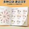 斗半匠 思维导图速记汉字 小学汉字速记 生字组词认识汉字偏旁部首结构常用汉字口诀速记语文生字预习卡 实拍图
