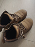 百丽童鞋冬保暖儿童靴子男童马丁靴女童加绒短靴皮靴 驼色36码 实拍图