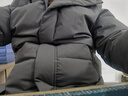 京东京造羽绒服男鸭绒加厚防寒工装面包服短款冬季外套衣服 灰色 XL 实拍图