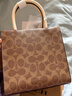 蔻驰女包包奢侈品大牌托特斜挎包手提琴谱包情人节礼物 【保税仓】CBQ34IMO1G 实拍图