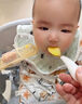 licheers辅食勺宝宝勺子婴儿训练学吃饭勺316不锈钢弯头自主进食儿童叉勺 实拍图