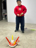 万乐途运动机五合一儿童玩具1-3-6岁跳绳互动冲天火箭套圈户外生日礼物 实拍图
