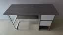 人文成家办公室办公桌简约现代电脑桌台式工作台职员双人桌工位老板桌子 【单人位】莫兰迪灰色 120*50*74cm 实拍图