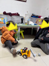 汇乐玩具遥控车工程车1-3岁挖掘机汽车玩具推土挖土机玩具车生日周岁礼物 实拍图