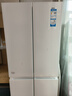 海尔冰箱出品 405升四开门十字对开门白色冰箱双开门风冷无霜一级能效双变频三档变温统帅家用电冰箱 延迟发货链接+下单先联系客服 实拍图