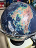 得力（deli）30cm万向木底超高浮雕3D立体AR地球仪 办公摆件智能早教初高中学习用品男孩女孩儿童开学生日礼物 实拍图