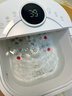 美的（Midea）泡脚桶电动按摩足浴盆加热恒温足疗按摩器洗脚盆熏泡按摩生日送长辈父母女友实用新年礼物ZL206 实拍图