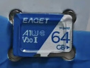 忆捷（EAGET）64GB TF（MicroSD）存储卡  U3 V30 行车记录仪&安防监控专用内存卡 高速耐用 读速100MB/s 实拍图