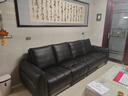 京东京造大黑牛真皮半青皮沙发电动功能客厅零靠墙双电动3.1m 实拍图