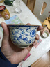 不拙三才盖碗茶碗单个单人茶具一人用一人饮不烫手防烫青花瓷汝窑盖碗 实拍图