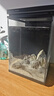 森森（SUNSUN）智能生态鱼缸一体自循环超白玻璃桌面鱼缸SM20-A  实拍图