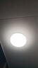 FSL佛山照明卧室灯led吸顶灯具阳台灯过道走廊灯厨卫灯简约全白 简白-18W-白光 实拍图