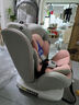 Heekin德国 儿童安全座椅汽车用0-4-12岁婴儿宝宝360度旋转ISOFIX硬接口 时尚粉(ISOFIX+360度旋转) 实拍图