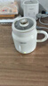 JIEXG养生壶 热牛奶杯 养生杯 煮茶花茶银耳静音 热牛奶神器烧水壶办公室烧水杯 热奶杯 0.8L 【升级容量】多功能炖煮 实拍图