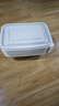 美丽雅一次性饭盒方形750ml*20个带盖食品级厚实打包野餐盒碗微波 实拍图