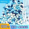 NVV星星折纸幸运星成品DIY手工彩纸折星星蓝色渐变幸运星星成品200颗BQ-H200蓝星星瓶手工成品 实拍图