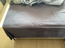 京东京造 60支长绒棉贡缎床单 A类纯棉床盖全棉床单单件 245x270cm 灰蓝 实拍图