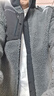 京东京造摇粒绒外套男冲锋衣内胆夹克羊羔绒立领保暖男士外套 烟灰色 XXL 实拍图