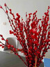 双盟银柳真花新年招财装饰春节年宵花银柳60cm送新年挂卡花瓶次日达 实拍图